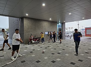 2024년 부안반다비체육센터, 소방서 합동훈련 진행